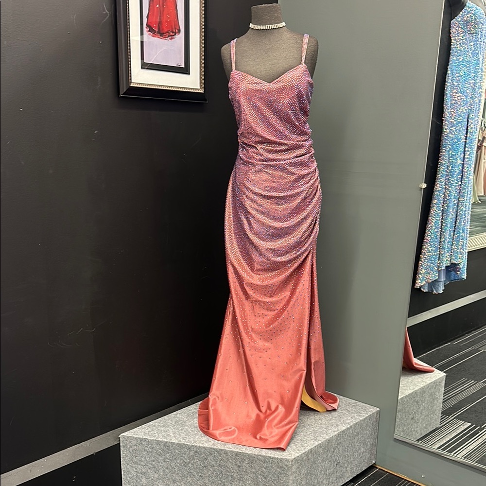 Rose Evening Gown
